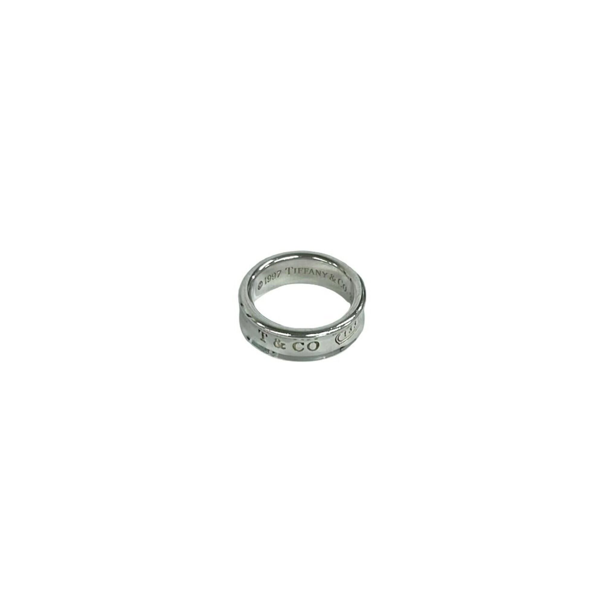 Tiffany&Co. Tiffany Vintage Narrow Ring With Logo Engraving, Sterling Silver ...